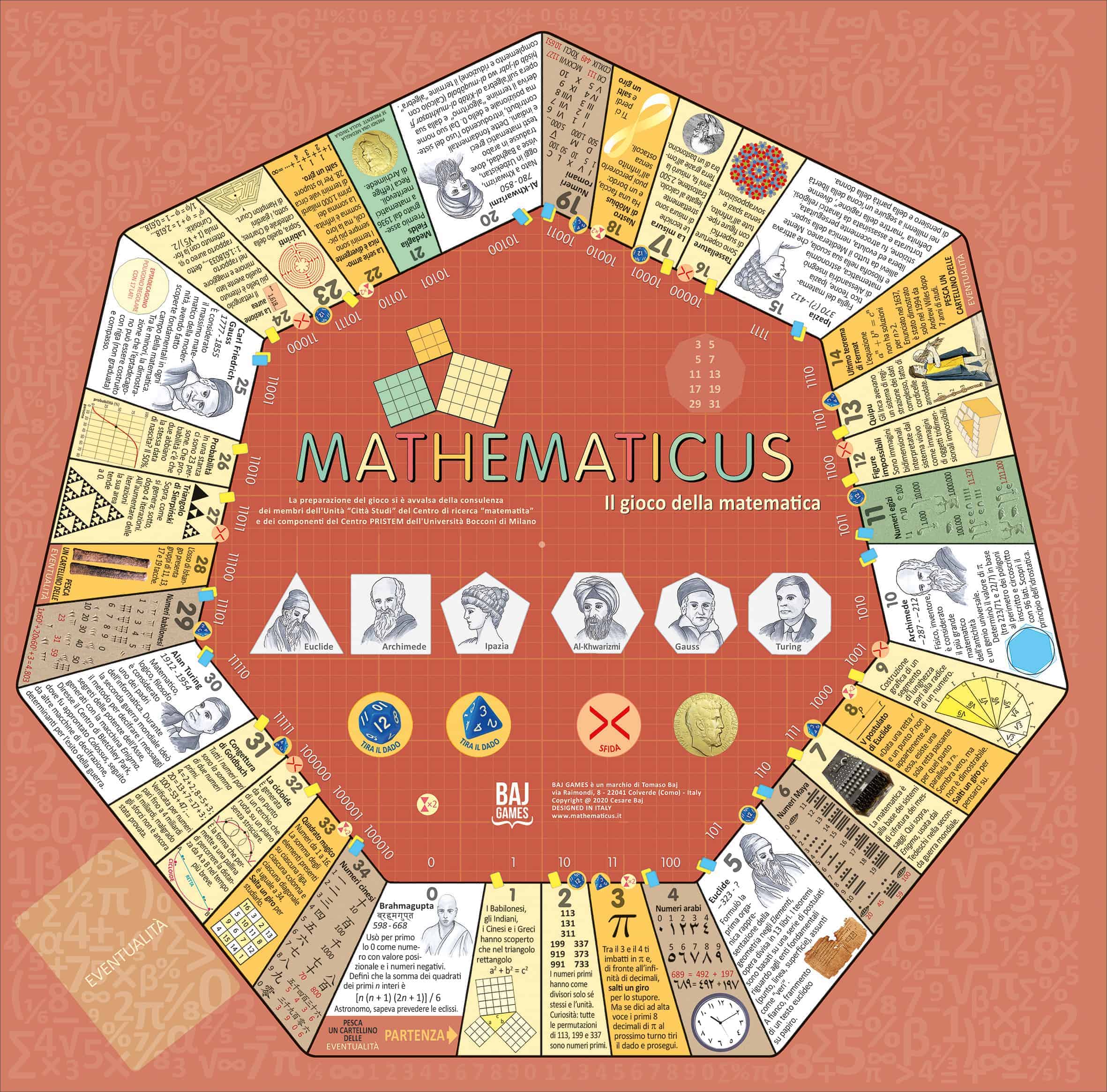 Tavola da gioco - Mathematicus