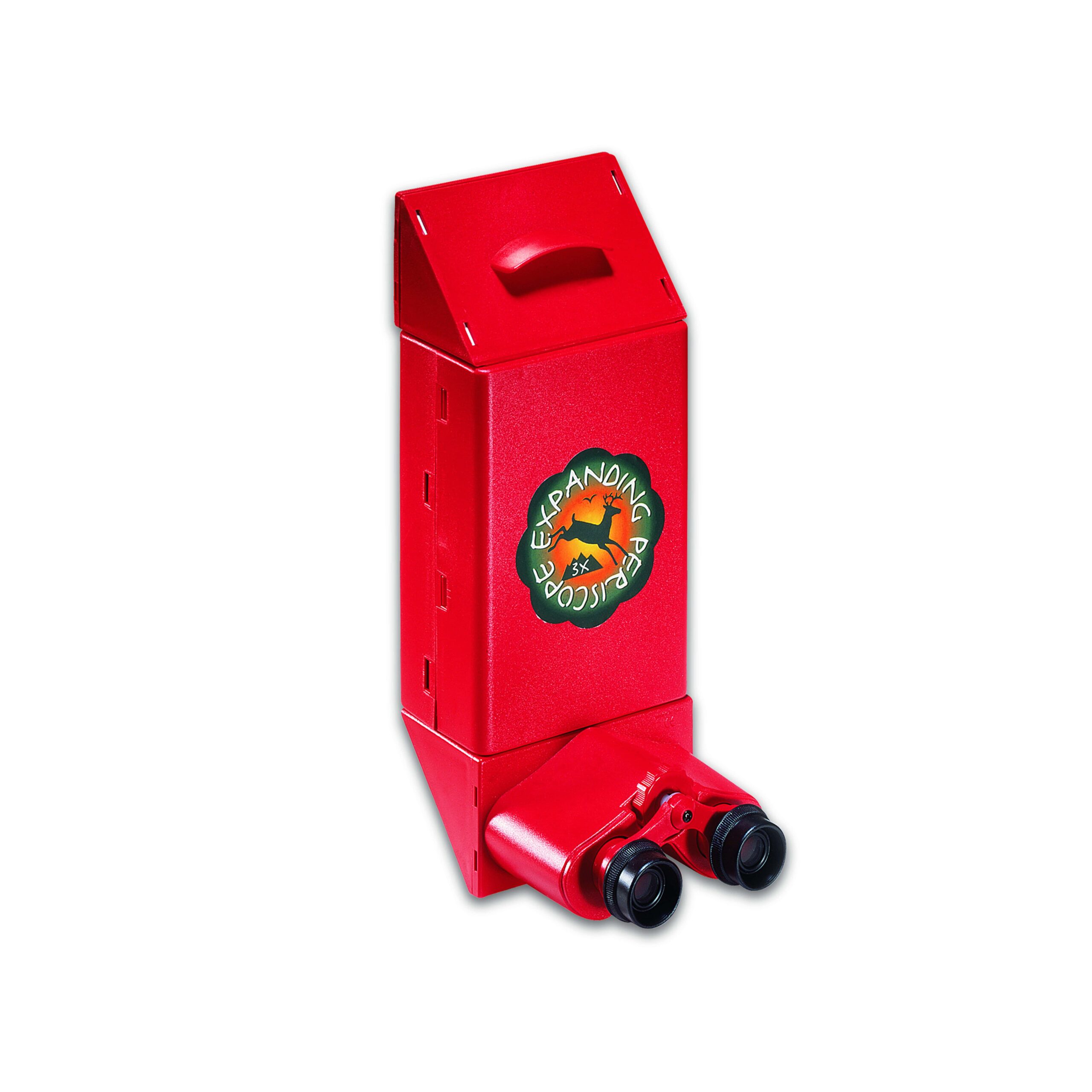 Periscopio giocattolo Expanding Periscope colore rosso a 3 ingrandimenti prodotto da Navir