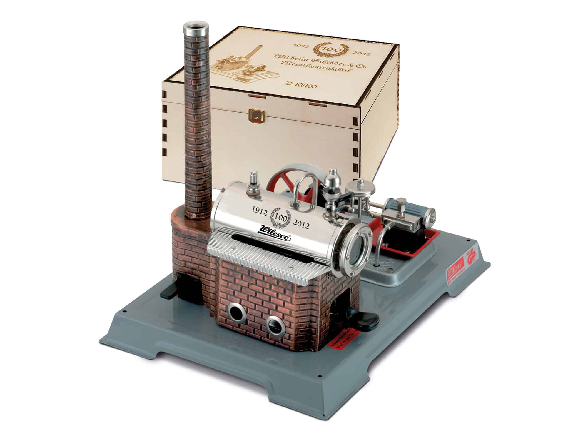 Strumento didattico Motore a vapore Wilesco D10/100
