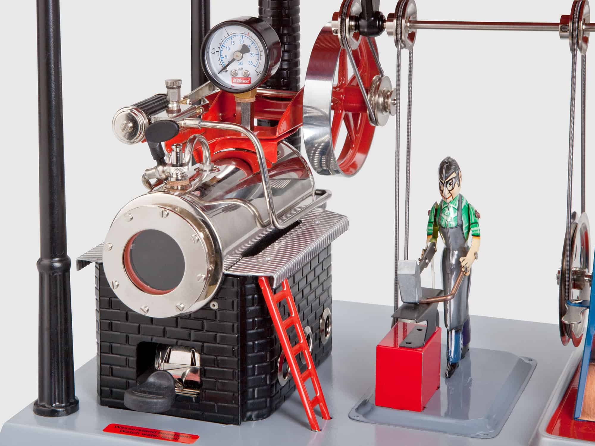 Strumento didattico Motore a vapore Wilesco D145 - immagine 3