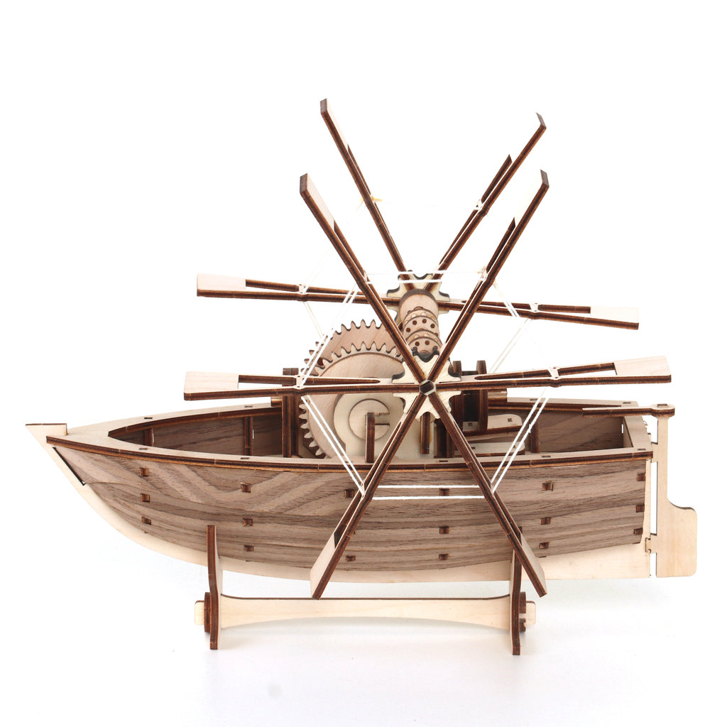 DAHIMO - Barca a Pale Leonardo da Vinci - immagine 2