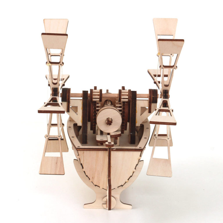DAHIMO - Barca a Pale Leonardo da Vinci - immagine 4